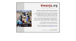 Desktop Screenshot of foundation.kiwanja.net