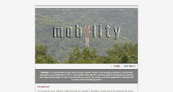 Desktop Screenshot of mobility.kiwanja.net